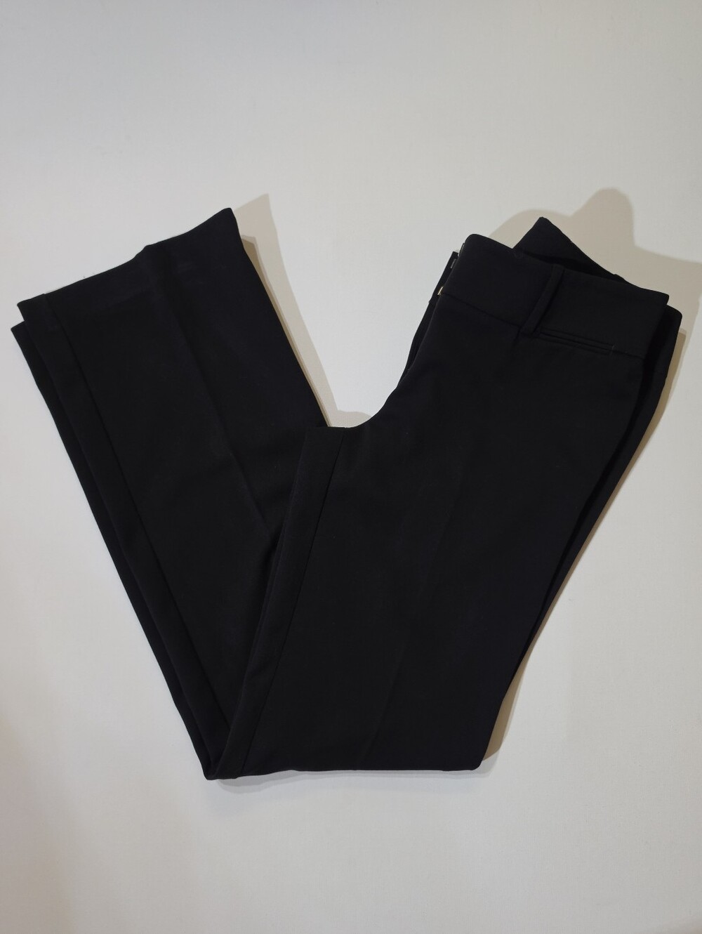 Loft Outlet Dress Pants Womens 2 Black Low Rise Business Casual Office Career